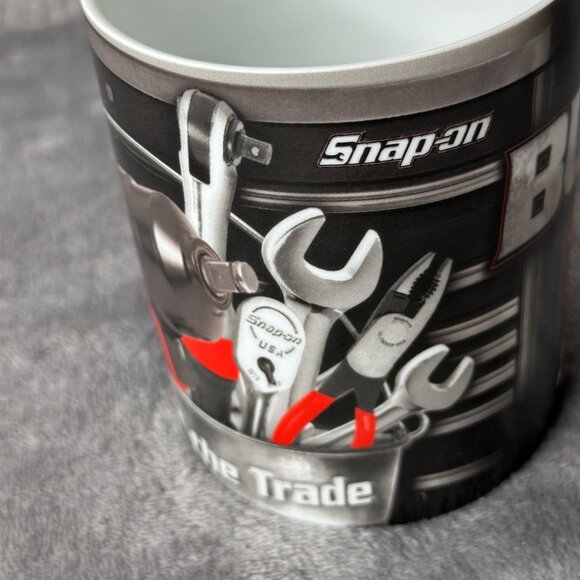 Snap-on Tools Mug Coffee Cup The Bucket List Tools of the Trade Choko Porcelain - Picture 3 of 9